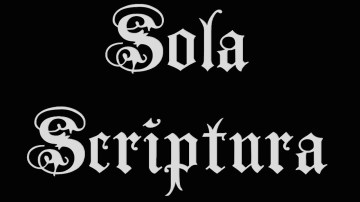 Sola Scriptura